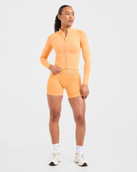 Adapt Seamless Jacket - Bright Orange