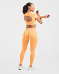 Adapt Seamless Leggings - Bright Orange