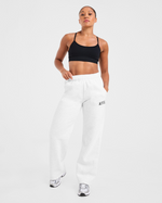Varsity 2.0 Oversized Straight Leg Joggers - Heather Gris