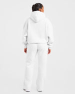 Varsity 2.0 Oversized Straight Leg Joggers - Heather Gris
