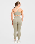 Staple Leggings - Washed Olive