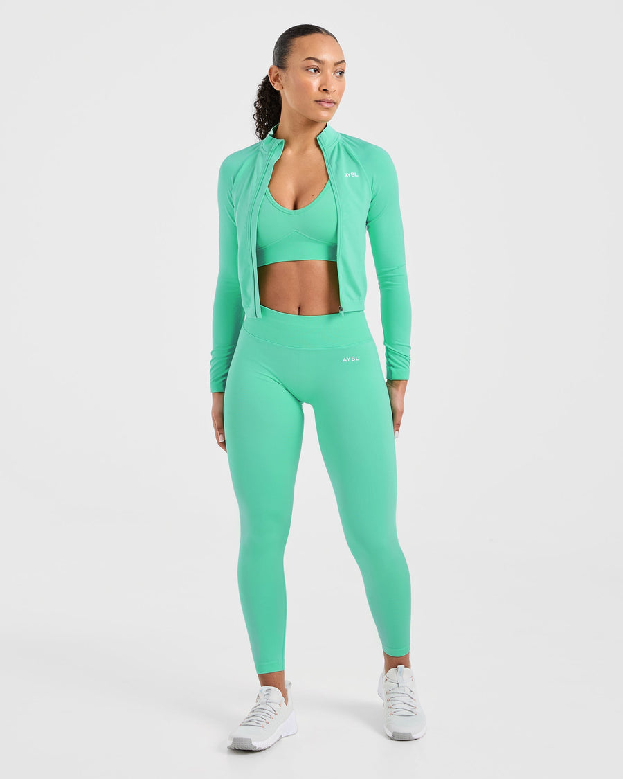 Adapt Seamless Jacket - Spring Mint