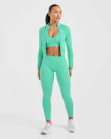 Adapt Seamless Jacket - Spring Mint