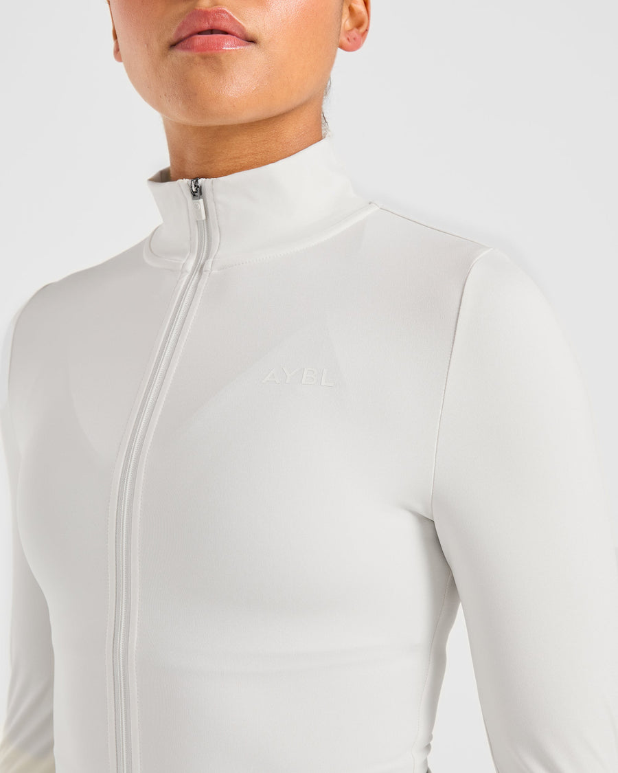 Sculpt Zip Jacket - Marshmallow