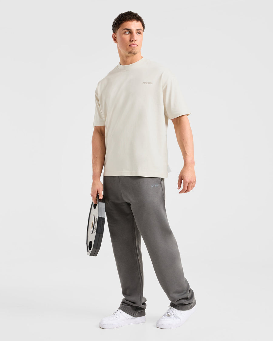 Blur Oversized T Shirt - Off Blanc