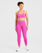 Empower Seamless Leggings - Magenta