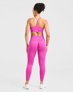 Empower Seamless Sports Bra - Magenta
