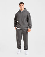 Craft Oversized Hoodie - Charcoal