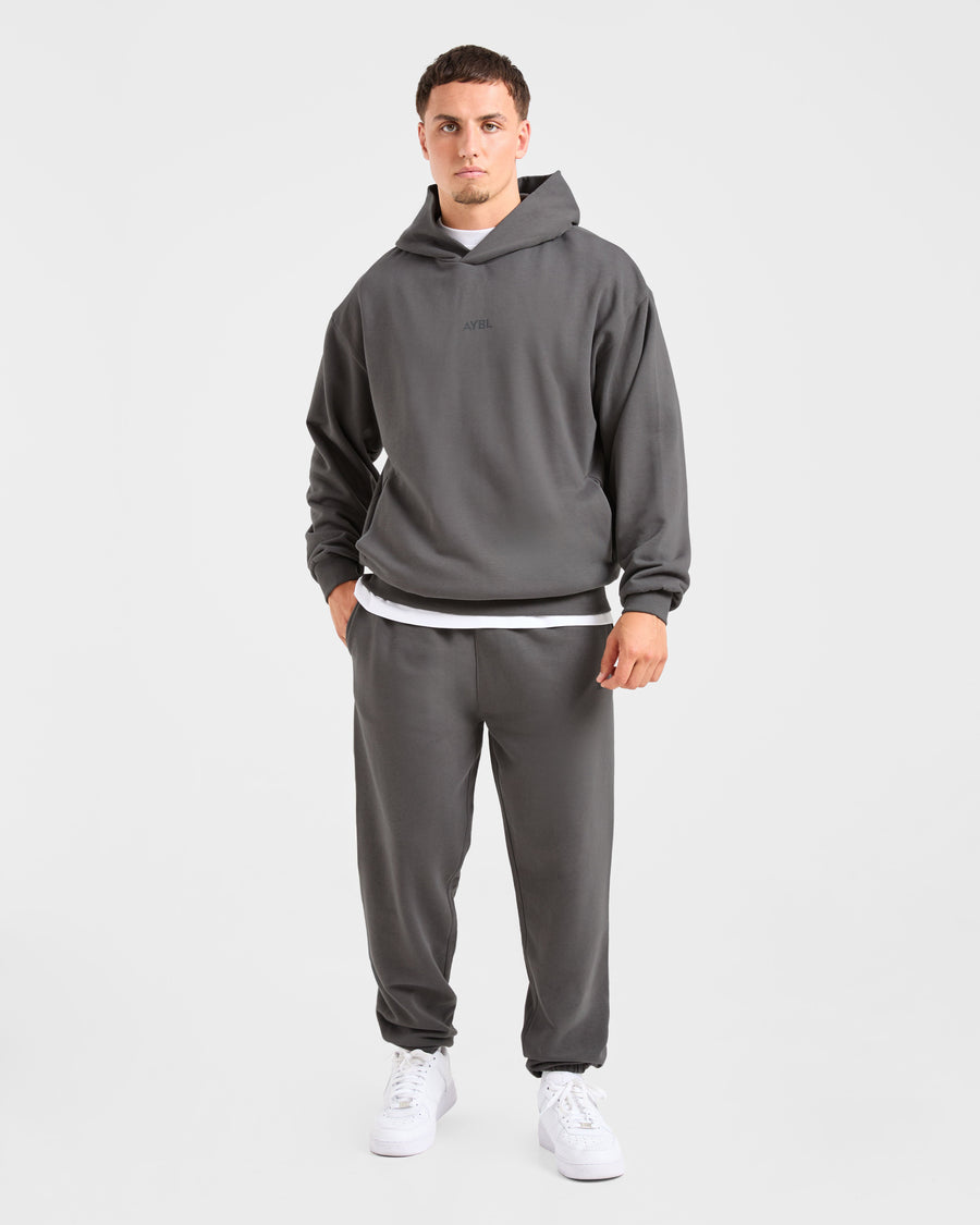 Craft Oversized Hoodie - Charcoal