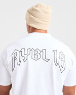 Embroidered Beanie - Beige