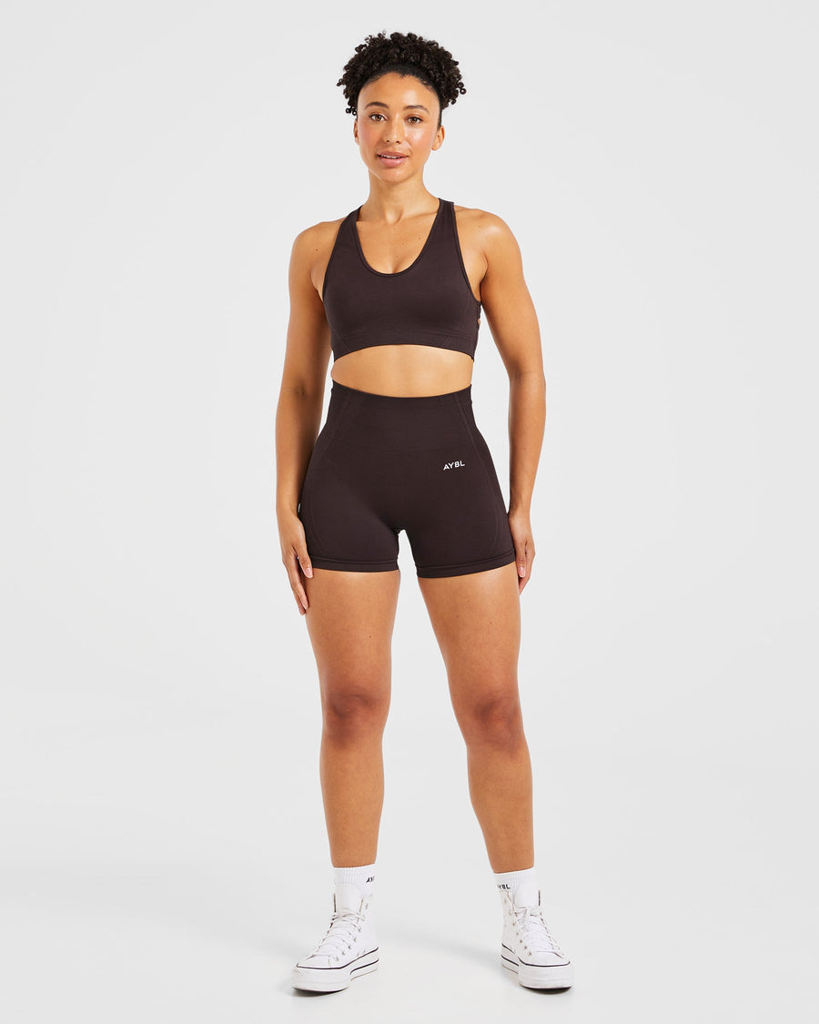 Balance V3 Seamless Sports Bra - Dark Brun