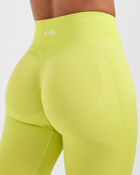 Adapt Seamless Leggings - Lime Vert