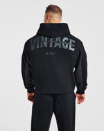 Wesley Vissers x Oversized Zip Up Hoodie - Noir