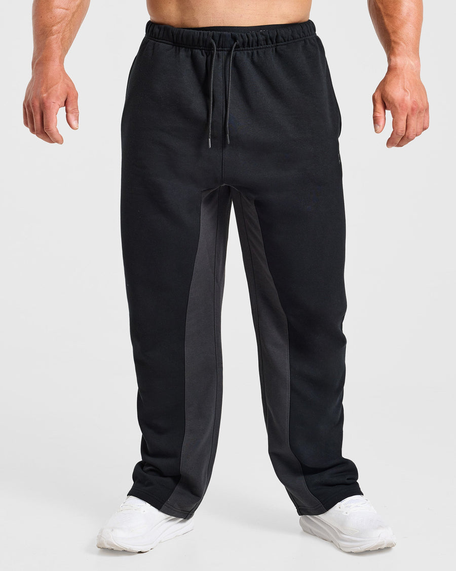 Wesley Vissers x Oversized Straight Leg Joggers - Noir