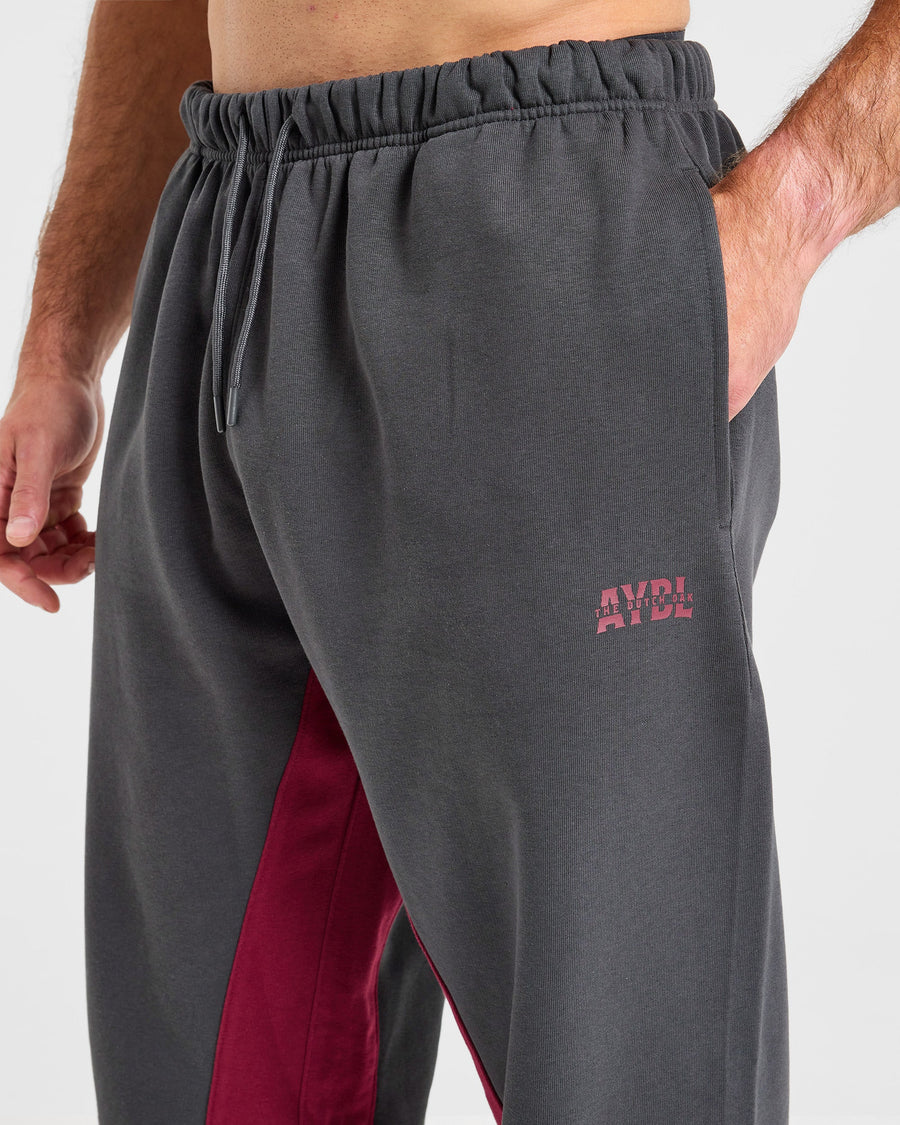 Wesley Vissers x Oversized Straight Leg Joggers - Charcoal