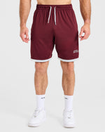 Wesley Vissers x Old School Contrast Shorts - Port Rouge