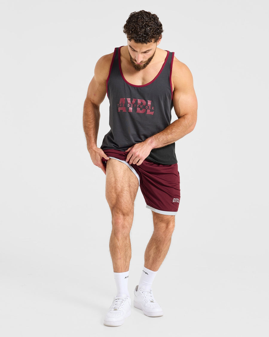 Wesley Vissers x Old School Contrast Shorts - Port Rouge