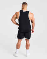 Wesley Vissers x Old School Contrast Shorts - Noir