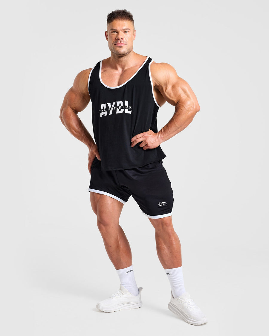 Wesley Vissers x Old School Contrast Shorts - Noir