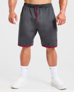 Wesley Vissers x Old School Contrast Shorts - Charcoal