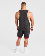 Wesley Vissers x Old School Contrast Shorts - Charcoal