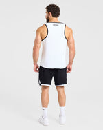 Wesley Vissers x Contrast Tank - Blanc