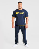 Wesley Vissers x Contrast T Shirt - Navy