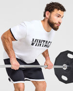 Wesley Vissers x Contrast T Shirt - Blanc