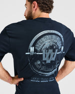 Wesley Vissers x AYBL Iron Works Oversized T Shirt - Navy