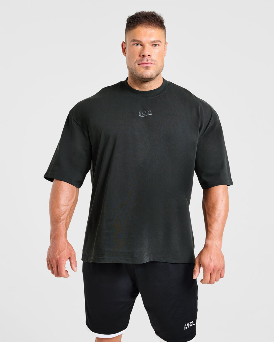 Wesley Vissers x AYBL Iron Works Oversized T Shirt - Gris