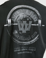 Wesley Vissers x AYBL Iron Works Oversized T Shirt - Gris