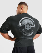 Wesley Vissers x AYBL Iron Works Oversized T Shirt - Gris