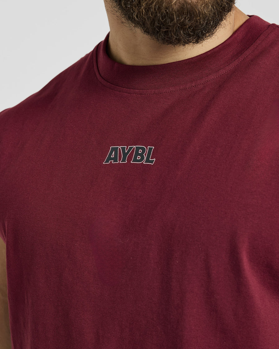 Wesley Vissers x AYBL Dutch Oak Oversized Tank - Port Rouge