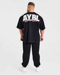 Wesley Vissers x AYBL Dutch Oak Oversized T Shirt - Noir