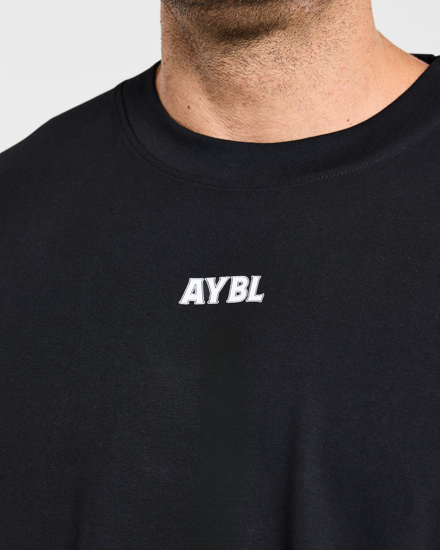 Wesley Vissers x AYBL Dutch Oak Oversized T Shirt - Noir