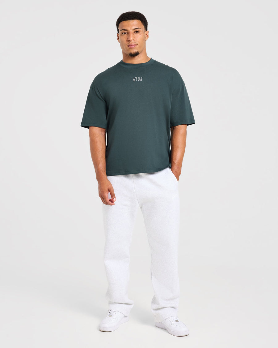 Venom In Every Rep Oversized T Shirt - Dark Teal