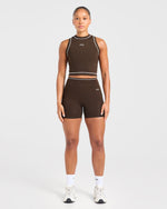 Form Shorts - Coffee Bean