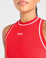 Form Tank Top - Rouge