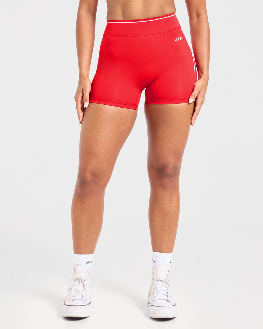 Form Shorts - Rouge