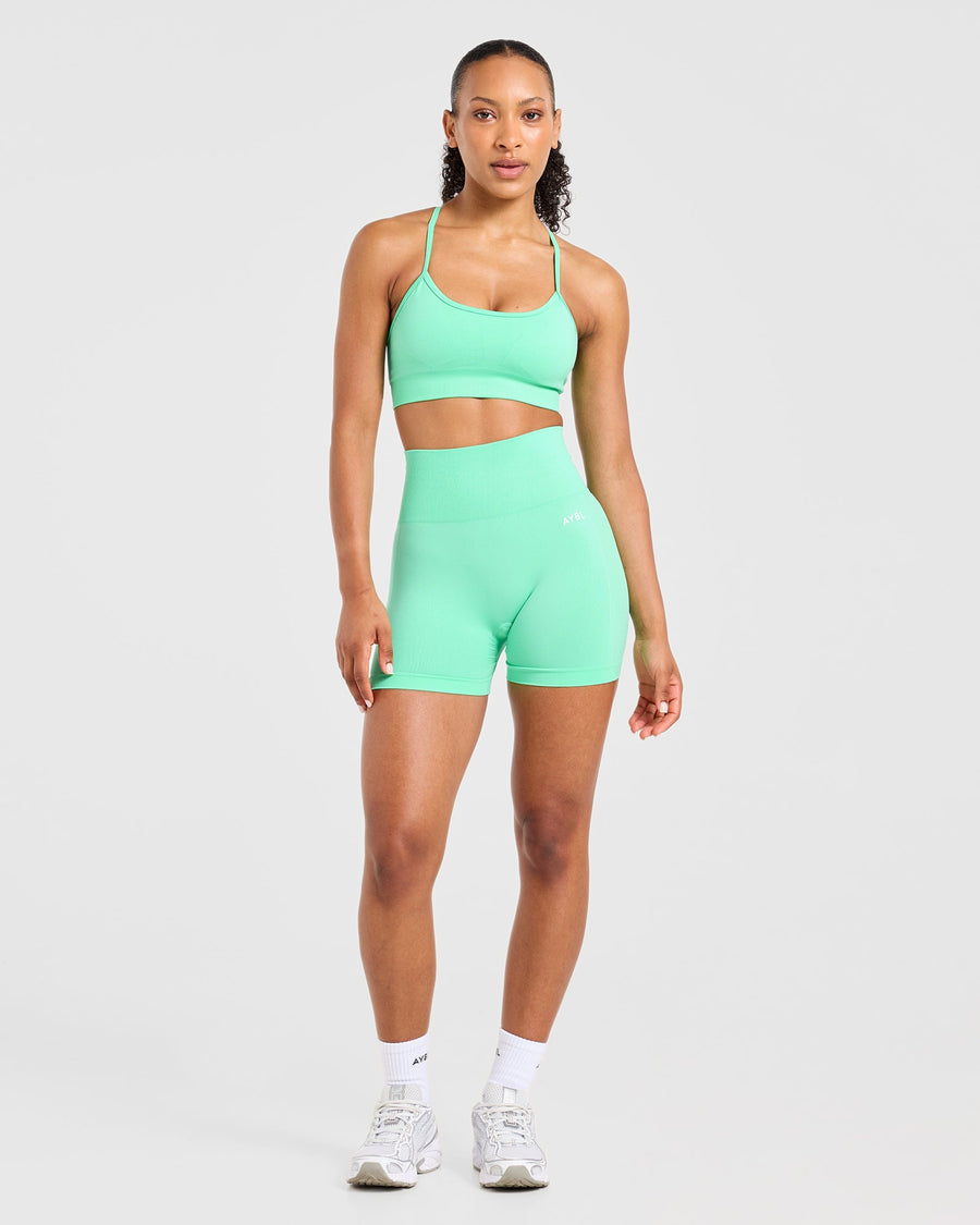 Empower Seamless Shorts - Spring Vert