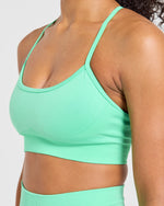 Empower Seamless Sports Bra - Spring Vert