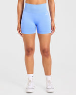 Empower Seamless Shorts - Periwinkle