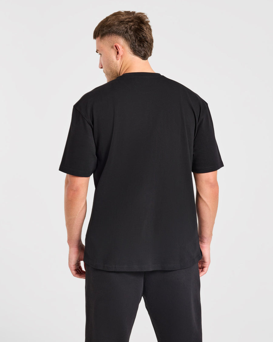 AYBL Elite Iron Oversized T Shirt - Noir