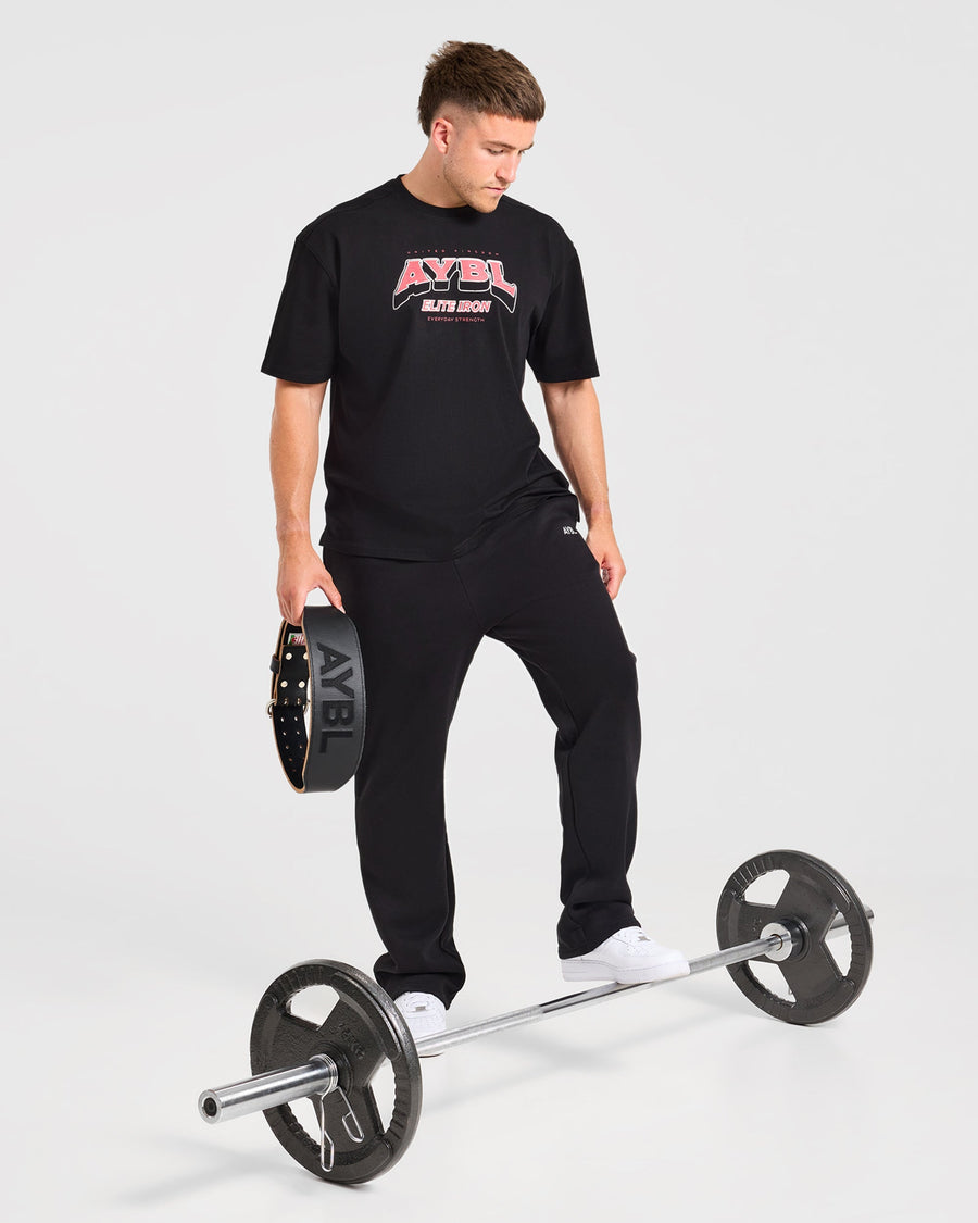 AYBL Elite Iron Oversized T Shirt - Noir