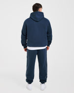 Restore Oversized Joggers - Navy Blue