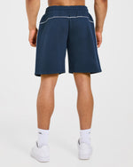 Restore Oversized Shorts - Navy Blue