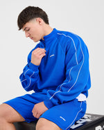 Restore Oversized 1/4 Zip Pullover - Cobalt
