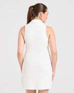 Signature Collar Dress - Blanc