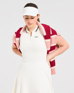 Classic Pleated Dress - Blanc