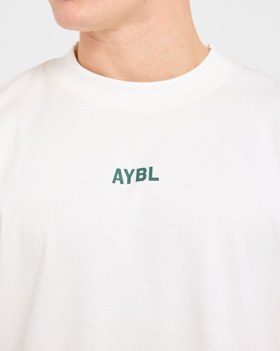 Cam Kissel x Persist Oversized T Shirt - Off White